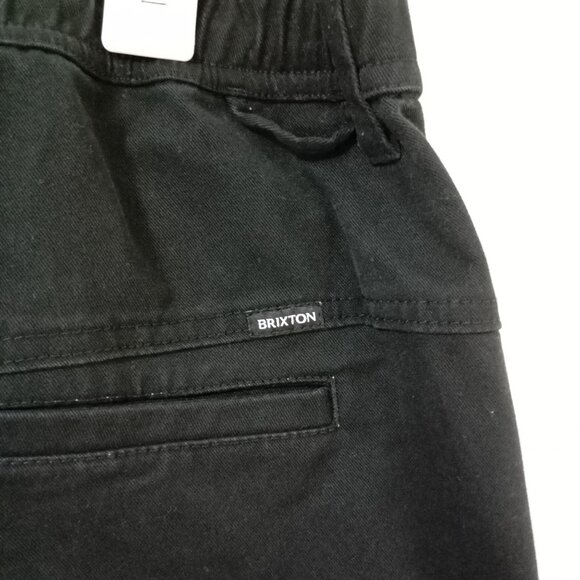 Brixton Chino Pants Mens Black Size L Cotton Blend - Picture 6 of 11
